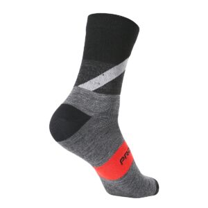 Fahrradsocken Unisex P-Stain Socks in Schwarz, Rückansicht