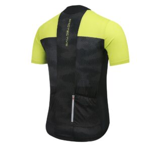 Trikot Herren P-Transform in Limette, Rückansicht