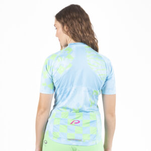 Trikot Damen P-Blueberry in Sea, Rückansicht