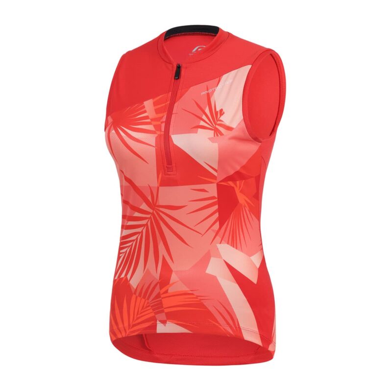 SUDUSUDO Damen Fahrradbekleidung Set - Ärmellos Mit Gelkissen Hose