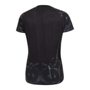 T-Shirt Damen P-Raspberry in Anthrazit, Rückansicht