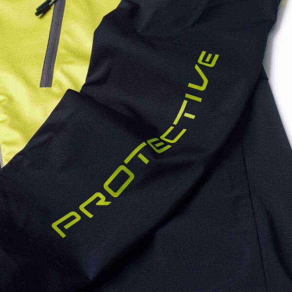 Softshelljacke Herren P-Beat Street 2.0 in Bitter Lemon, Detailansicht 2