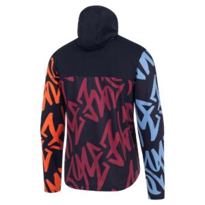 Hoodie Herren P-Crew in Weinrot, Rückansicht