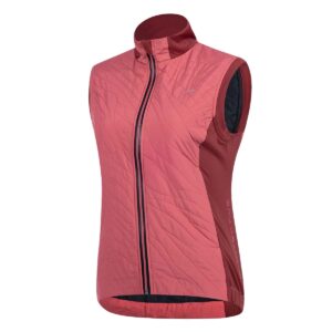 Winterweste Damen Protective P-Hunter W in Dark Rose, Vorderansicht