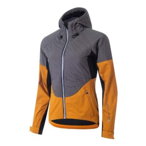 Winterjacke Damen Protective P-Flash W in Anthrazit, Vorderansicht