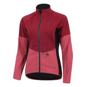 Softshelljacke Beat Street 2.0 Damen in Weinrot, Vorderansicht