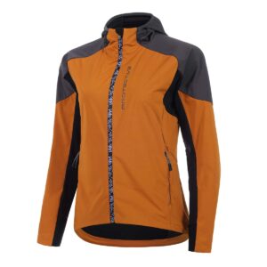 Softshelljacke Damen P-Off the Map W in Honig, Vorderansicht