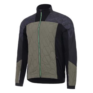 Hybridjacke Herren P-MxCxK in Oliv, Vorderansicht