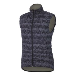 Winterweste Herren P-Writer Vest in Oliv, Vorderansicht