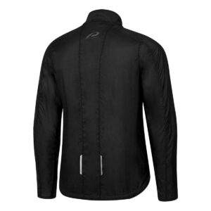 Windjacke Herren P-Vent in Schwarz, Rückansicht