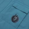 Regenjacke Herren P-Day n Nite in Petrol, Detailansicht 2