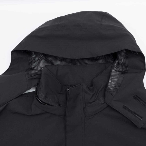 Regenjacke Herren P-Day n Nite in Schwarz, Detailansicht 1