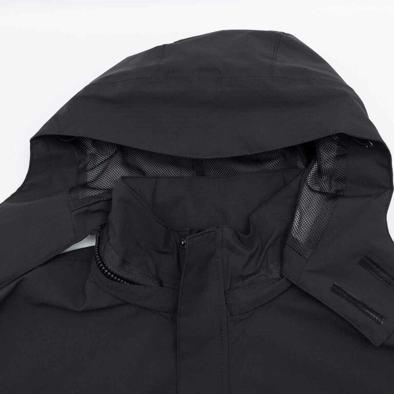 Regenjacke Herren P-Day n Nite in Schwarz, Detailansicht 1