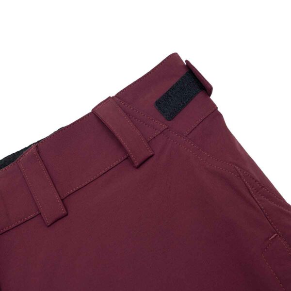 MTB Shorts Damen P-Flying High W in Port Wine, Detailansicht 3