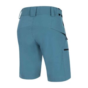 MTB Shorts Herren P-Sound in Petrol, Rückansicht