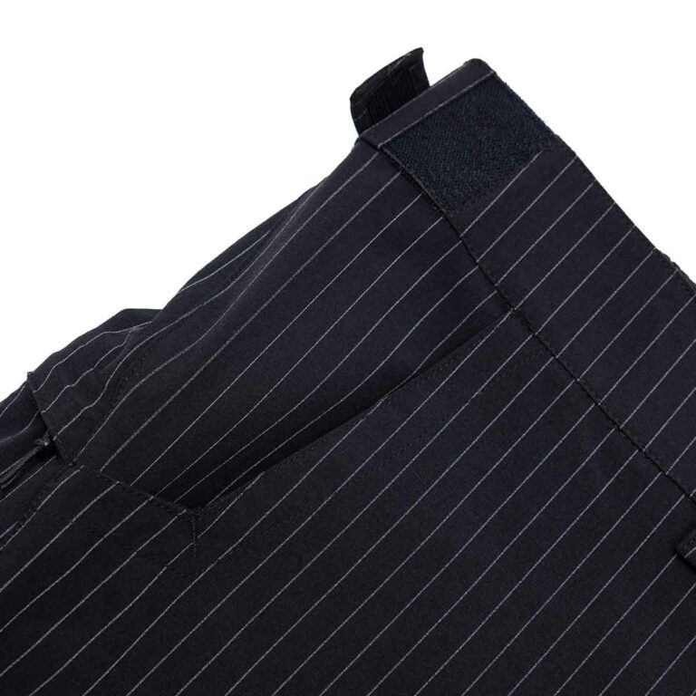 MTB Shorts Herren P-Sound in Schwarz/Weiß, Detailansicht 3