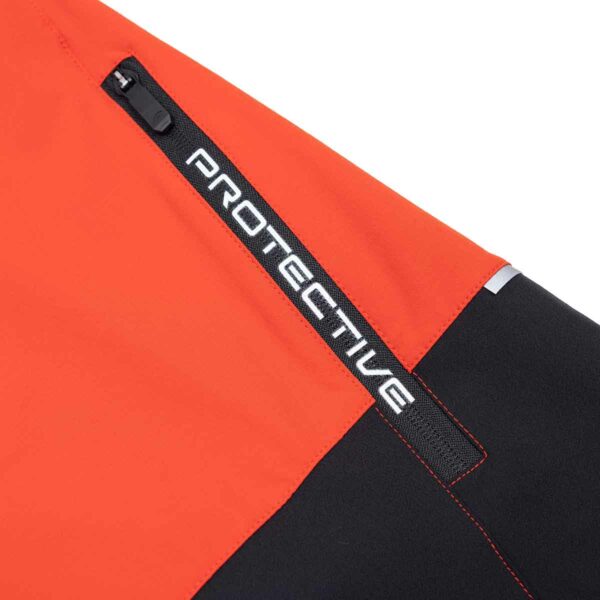 MTB-Shorts Herren P-Bounce II in Lava, Detailansicht 5
