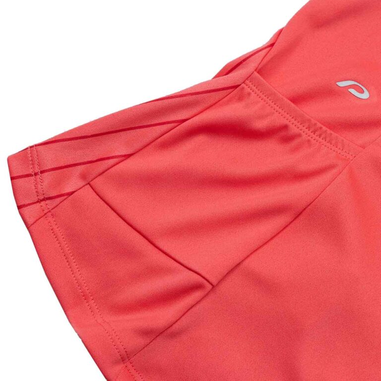 Radtrikot Damen P-Blue Sun in Koralle, Detailansicht 8