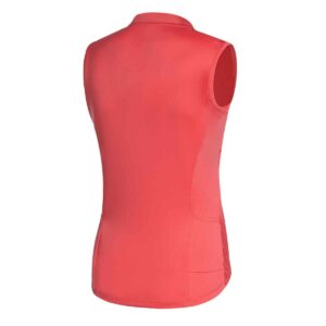 Radtrikot Damen P-Blue Sun in Koralle, Rückansicht