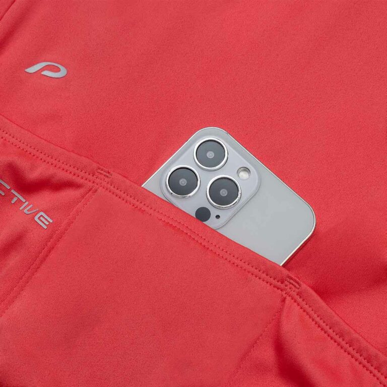 Radtrikot Damen P-Luckleaf in Koralle