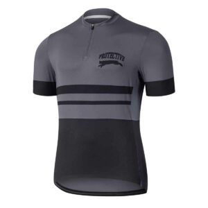 Radtrikot Herren P-Fury Rod in Anthrazit, Vorderansicht