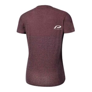 Bike-T-Shirt Damen P-Battle Cat W in Port Wine, Rückansicht