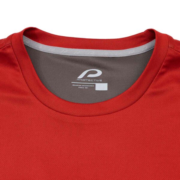Bike T-Shirt Herren P-Mad Dog in Lava, Detailansicht 1