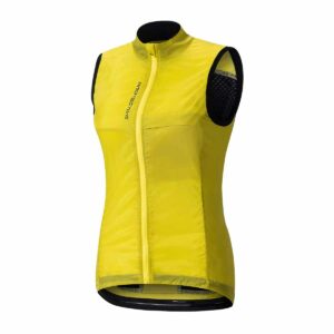 Windweste Damen P-Vento W in Bitter Lemon, Vorderansicht