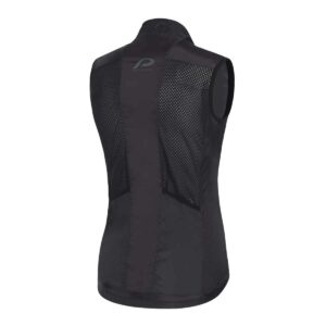 Windweste Damen P-Vento W in Schwarz, Rückansicht