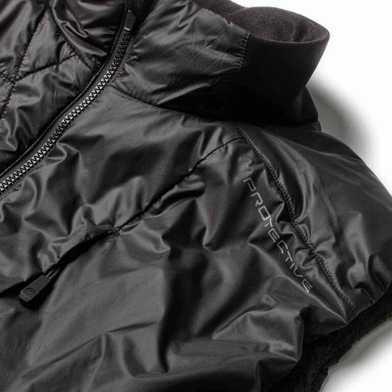Hybridisolationsweste Herren P-Scope in Schwarz, Detailansicht 1
