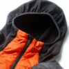 Bike Hybridisolationsjacke Herren P-Macro in Feuerrot, Detailansicht 1