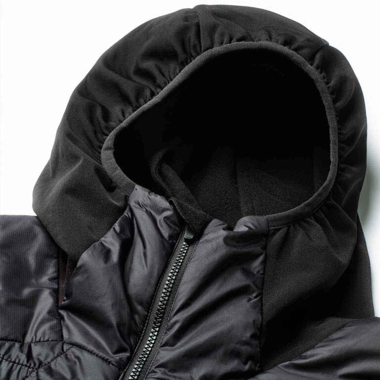 Bike Hybridisolationsjacke Herren P-Macro in Schwarz, Detailansicht 1