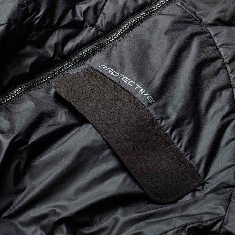 Bike Hybridisolationsjacke Herren P-Macro in Schwarz, Detailansicht 2