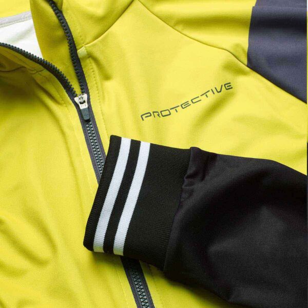 Gravel Langarmtrikot Herren P-Scout in Bitter Lemon, Detailansicht 2