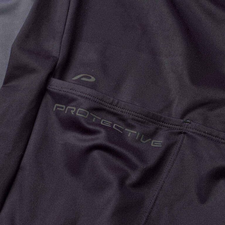 Gravel Langarmtrikot Herren P-Fergus LS in Schwarz, Detailansicht 2
