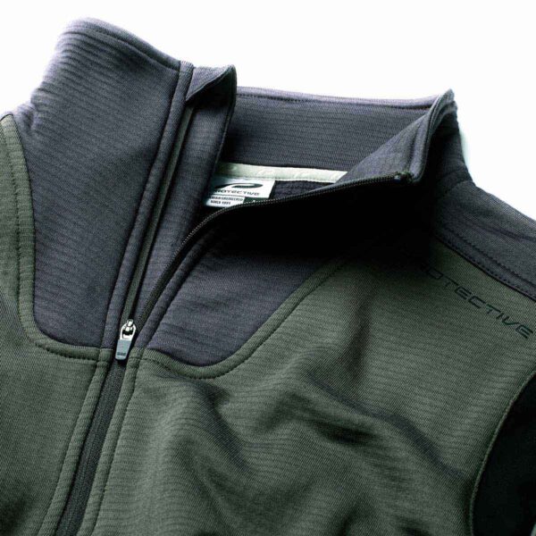 Langarmtrikot Herren P-Math in Oliv, Detailansicht 1