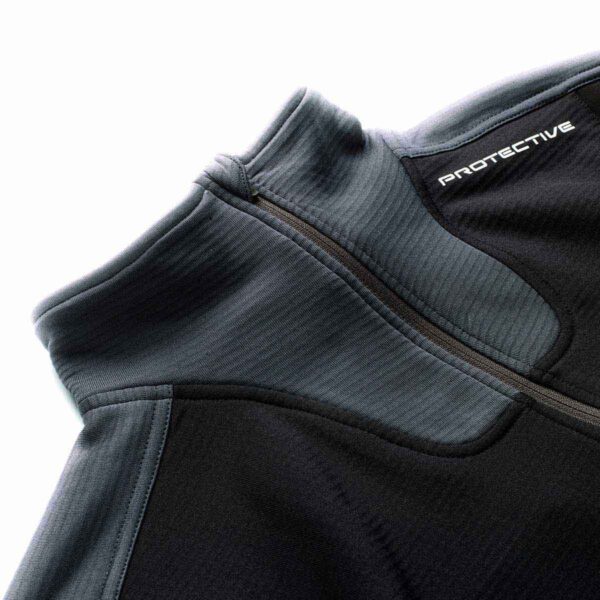 Langarmtrikot Herren P-Math in Schwarz, Detailansicht 1