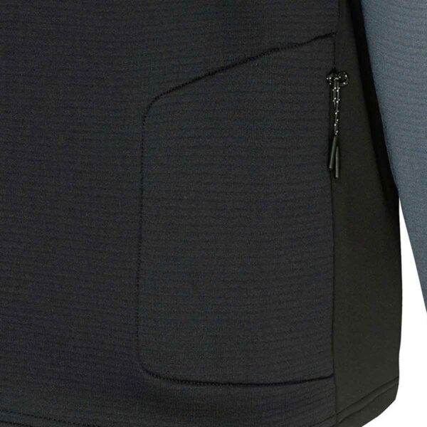 Langarmtrikot Herren P-Math in Schwarz, Detailansicht 2