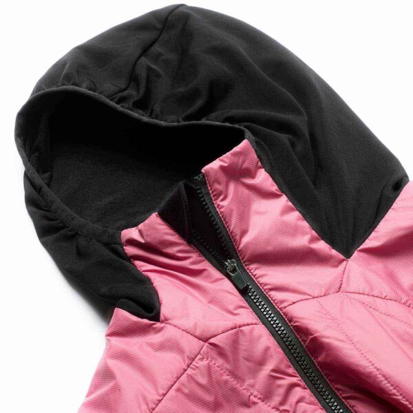 Hybridisolationsjacke Damen P-Macro W in Dark Rose, Detailansicht 1