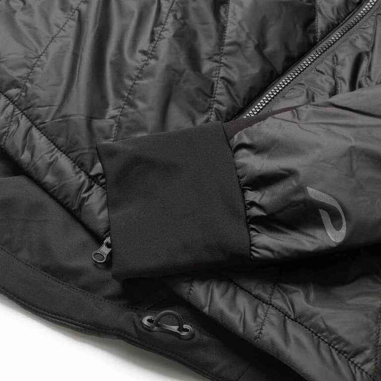 Hybridisolationsjacke Damen P-Macro W in Schwarz, Detailansicht 2