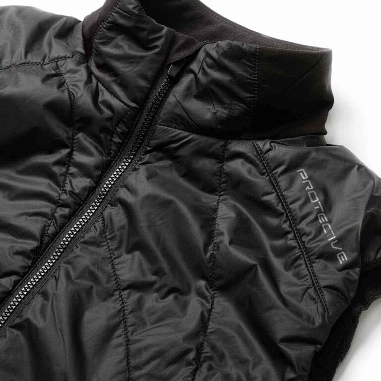 Hybridisolationsweste Damen P-Scope W in Schwarz, Detailansicht 1