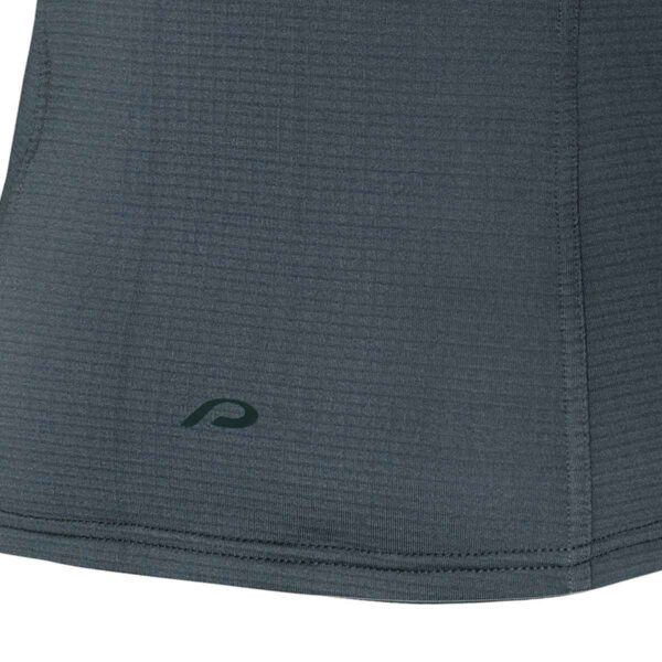 Langarmtrikot Damen P-Icefall in Anthrazit, Detailansicht 2