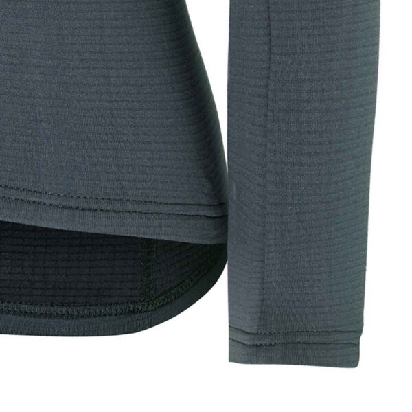 Langarmtrikot Damen P-Icefall in Anthrazit, Detailansicht 3