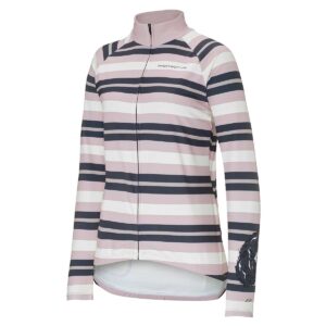 Langarmtrikot Damen P-Fergus LS in Smoke Rose, Vorderansicht