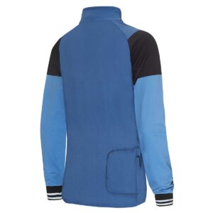 Gravel Langarmtrikot Herren P-Scout in Dunkelblau, Rückansicht