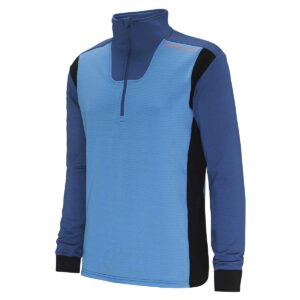 Langarmtrikot Herren P-Math in Denim, Vorderansicht