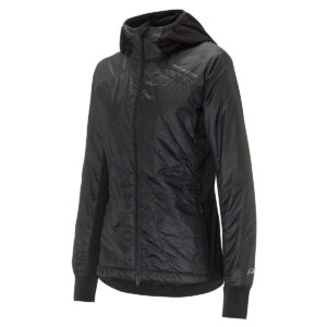 Hybridisolationsjacke Damen P-Macro W in Schwarz, Vorderansicht
