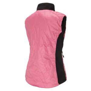 Hybridisolationsweste Damen P-Scope W in Dark Rose, Rückansicht