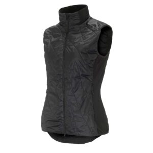 Hybridisolationsweste Damen P-Scope W in Schwarz, Vorderansicht