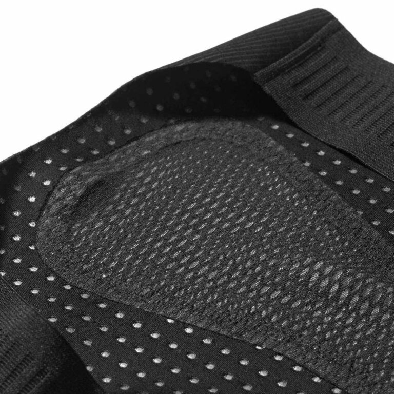 Gravel-Bib-Shorts Herren P-River Rock in Schwarz, Detailansicht 2